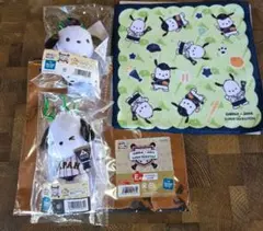 侍ジャパン　WBC サンリオくじ　マスコット　ハントタオル　セット　ポチャコ