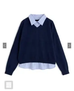 レイヤードニット