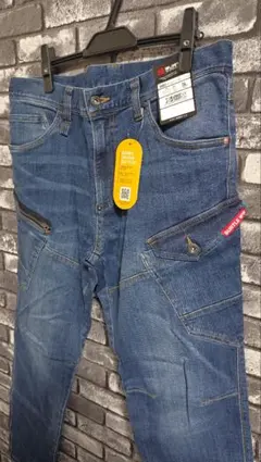 BURTLE 5002 カーゴパンツ インディゴ 3L ② 新品未使用のサムネイル