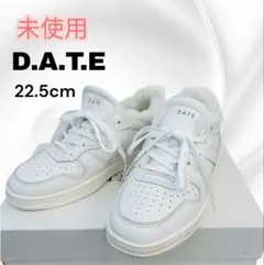 美品 D.A.T.E.xeclat【別注】 COURT ムートン スニーカーのサムネイル