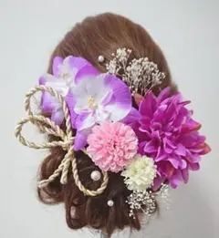 ◎限定sale◎ 髪飾り 胡蝶蘭髪飾り 成人式髪飾り 振袖髪飾り 結婚式髪飾り