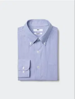 UNIQLO ストライプ ボタンダウンシャツ