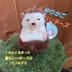 ゆりかごハリネーズ　ハリネズミ　ぬいぐるみ