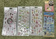 ディズニー シールセット シール帳 シール交換 ピクサー ぷっくりシール 平成