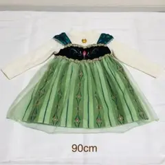 anyfam アナと雪の女王　アナワンピース　100 新品未使用 anyfam アナと雪の女王 アナワンピース 100 新品未使用 any FAM