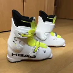 HEAD 子ども用スキーブーツ 245mm ホワイト/イエロー