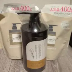 新品未開封　cocone　クレイクリームシャンプー　本体　詰め替え用