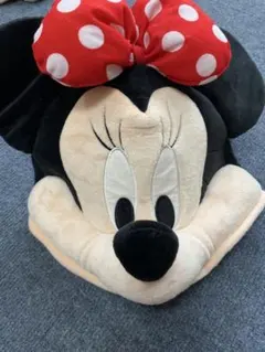 ミニーマウス ぬいぐるみ帽子