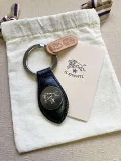IL BISONTE レザーキーリング【新品未使用】