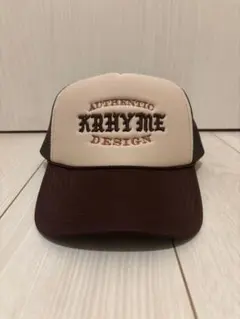 KRAHYME トラッカーキャップ　 ブラウン/ベージュ