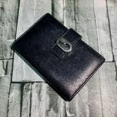 GUCCI グッチ　カードケース　レザー　ブラック
