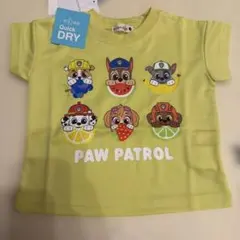新品 パウパトロール Tシャツ 80cm 吸水速乾