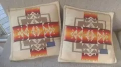 ペンドルトン ビンテージ【PENDLETON】クッション 2個セット