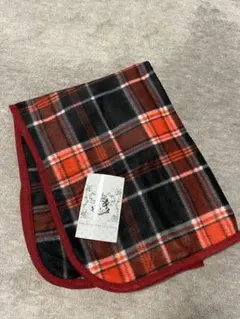フリースブランケット　チェック柄
