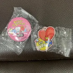 BT21 缶バッジ