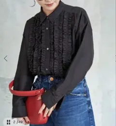2026年最新】spick & span コットンシルクフリルブラウスの人気