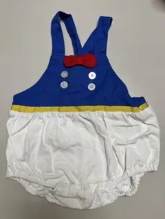 ドナルドダック　サロペット　futafuta ディズニー　ロンパース