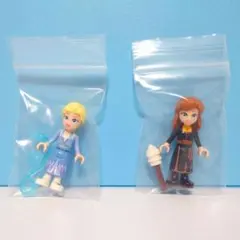 ★LEGO正規品　ディズニープリンセス　アナと雪の女王　アナ＆エルサ　ミニフィグ