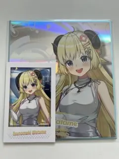 ホロライブ ランダムホログラム色紙 ランダムチェキ風カード 角巻わためのサムネイル
