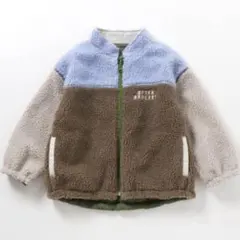 新品未使用 BREEZEリバーシブル ジップアップ フリースジャケット 130