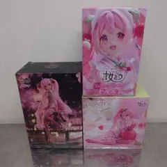 初音ミク 桜ミク フィギュア 3種セット ①