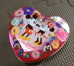 ハート型缶　ミッキー＆ミニー