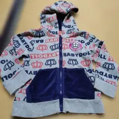 BABYDOLL ロゴパーカー 　110サイズ