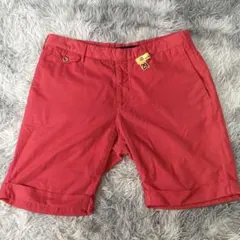 【極美品】インコテックス サマーコーデュロイ ショートパンツ ピンク 48 Lのサムネイル