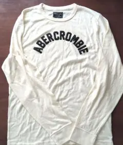 Abercrombie & Fitch 長袖カットソー ホワイト XLのサムネイル