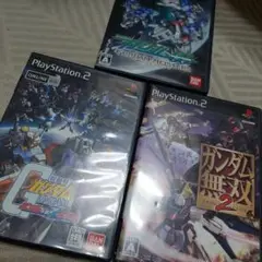 ガンダム　PlayStation2ソフト3点セット