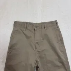 チノパンツ ワイドフィット 73 ベージュ