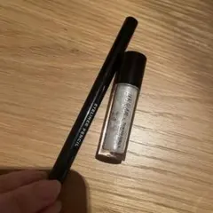 アイライナーペンシルとグリッターセット