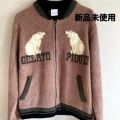 【新品未使用】Gelato Pique クマ刺繍ボアルームウェア