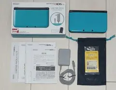 ニンテンドー3DS LL LIMITED PACK ターコイズ×ブラック 超美品