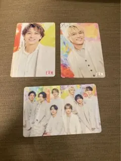 timelesz FAM トレカ 寺西拓人＆原嘉孝 松島聡＆篠塚大輝 集合写真