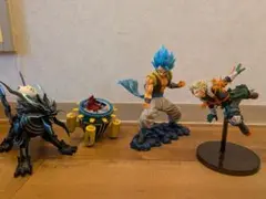 【まとめ売り】フィギュア 4点セット ドラゴンボール/ヒロアカ/にゃんこ大戦争