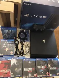 PS4 Pro 本体 + バイオハザードシリーズ