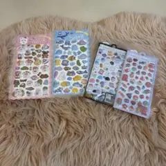 ボンボンドロップシール4枚セット