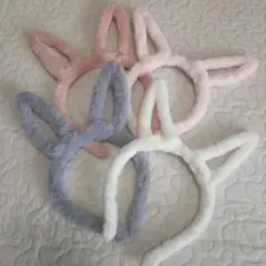 ウサギ耳 カチューシャ 4個セット