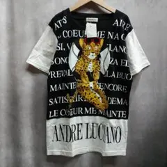 ANDRE LUCIANO　Tシャツ　M　アンドレルチアーノ　ヒョウ柄　未使用のサムネイル