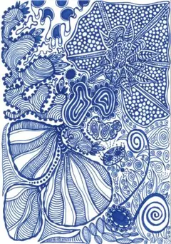 ペン画「クラゲっ」