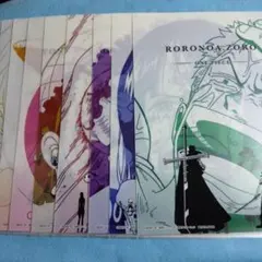 ワンピース　Ａ４ クリアファイル　９枚セット　一番くじ　ゾロ　サンジ　他