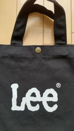 ★未使用 Lee 2way ショルダーバッグ トートバッグ ブラックのサムネイル
