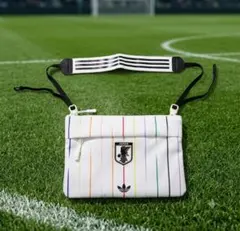 新品 サッカー 日本代表 アウェイ ショルダーバッグ ポーチ サコッシュ