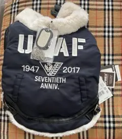 新品 犬用AVIREX USAF 70th ドッグタグ付フレンチブルのサムネイル
