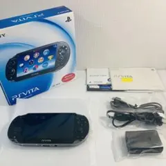 【美品】Vita PCH1000 クリスタル・ブラック 3G/本体