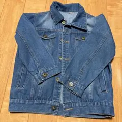 デニムジャケット サイズ130 インディゴブルー