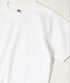 40/-ポンチ Tシャツ 白 JOURNAL STANDARD サイズMのサムネイル