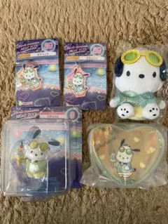 サンリオ　Happyくじ　ナイトプール　ポチャッコグッズまとめ売り