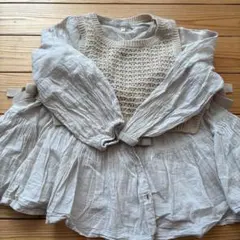 チュニックワンピ130㎝、ベスト110㎝